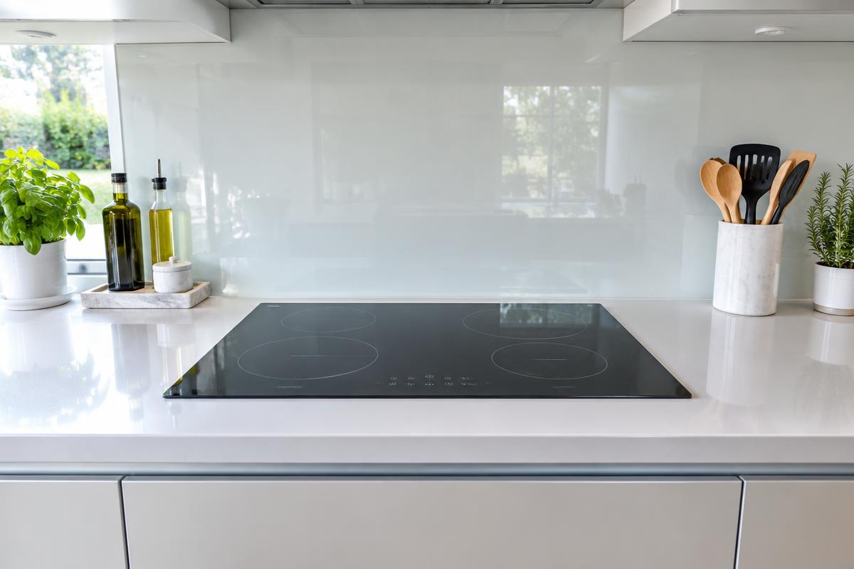 Kitchen after a professional clean